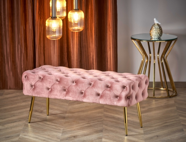 ATHENA bench color: pink / gold