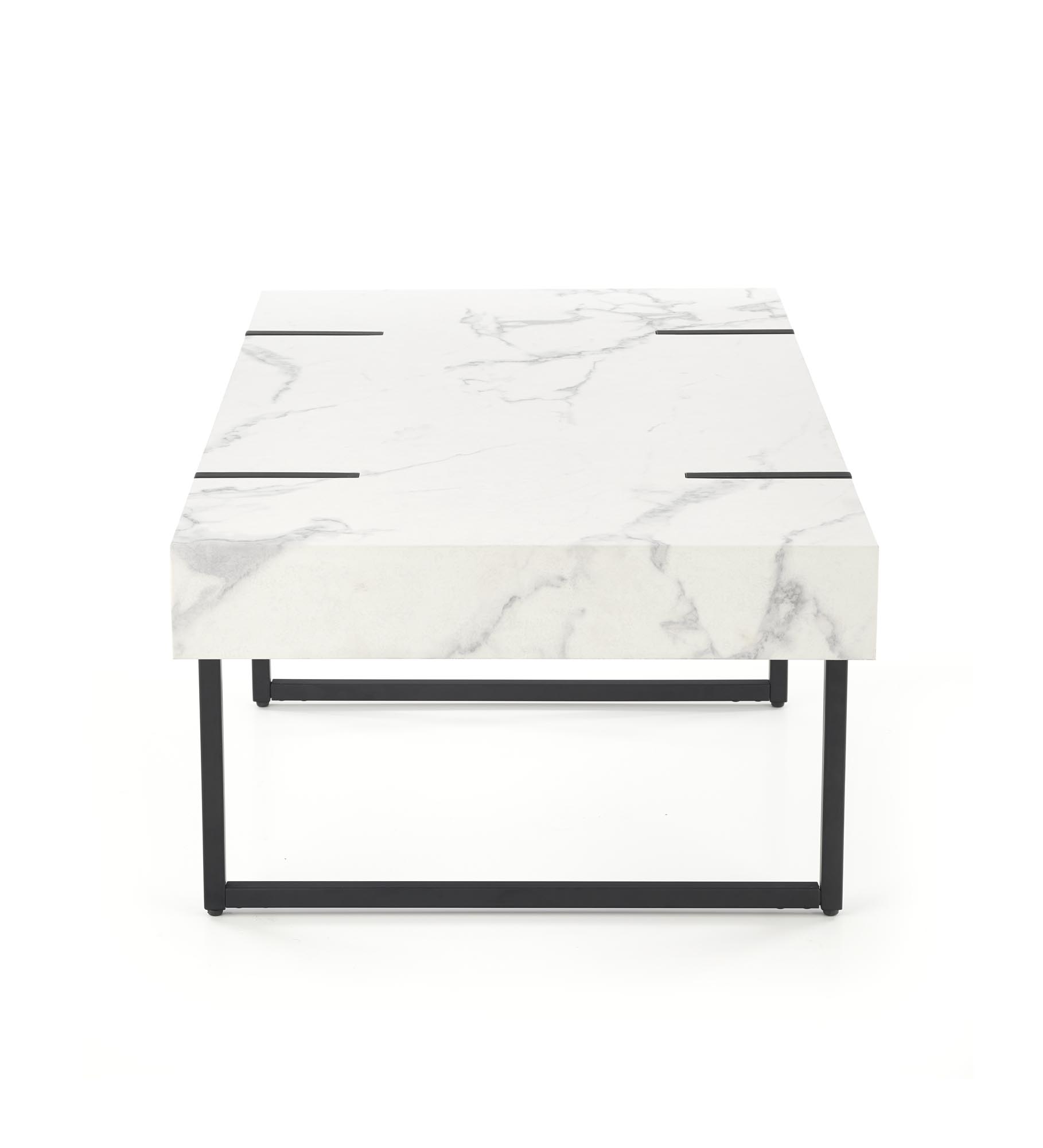 BLANCA c. table white marble / black - Image 8