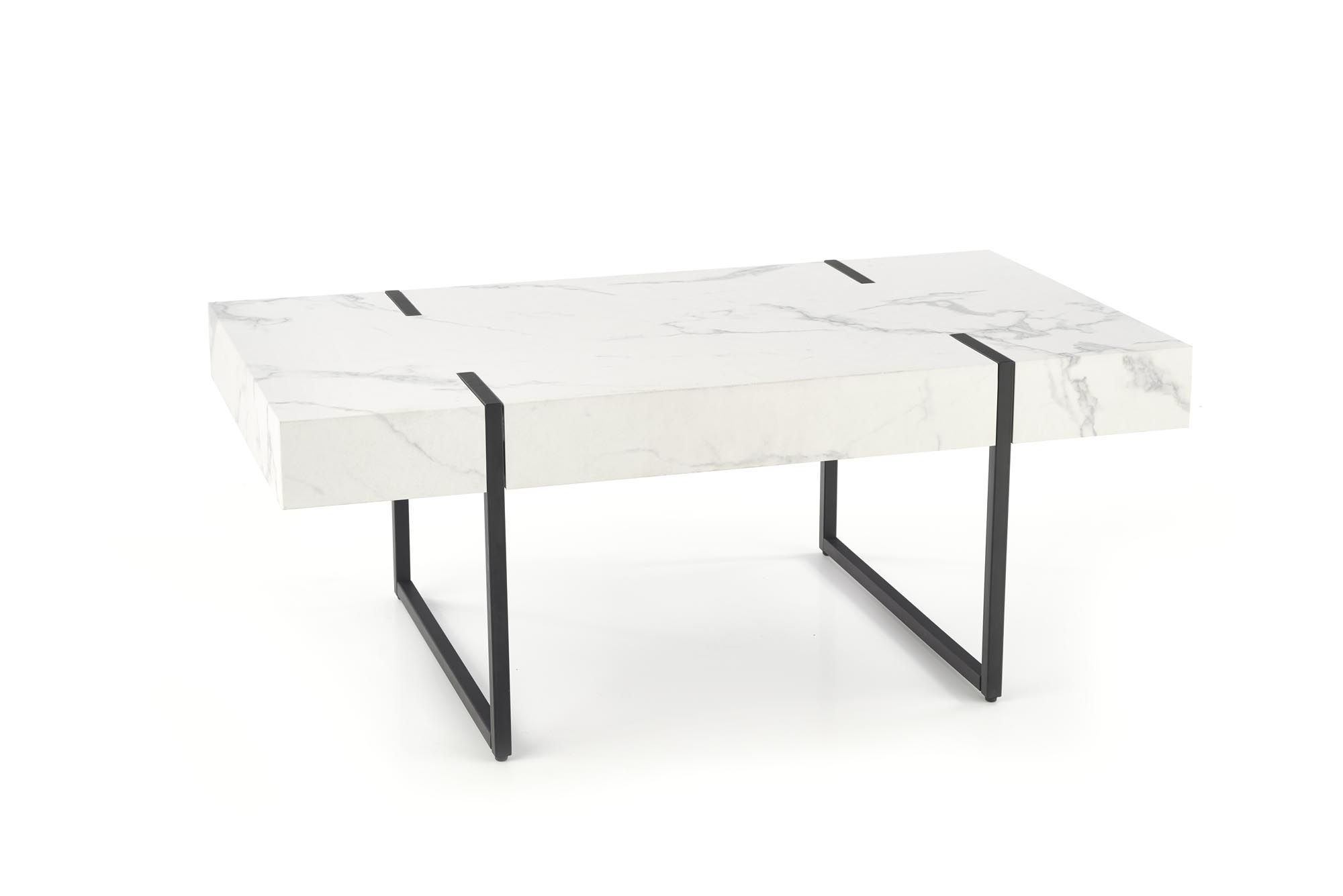 BLANCA c. table white marble / black - Image 10