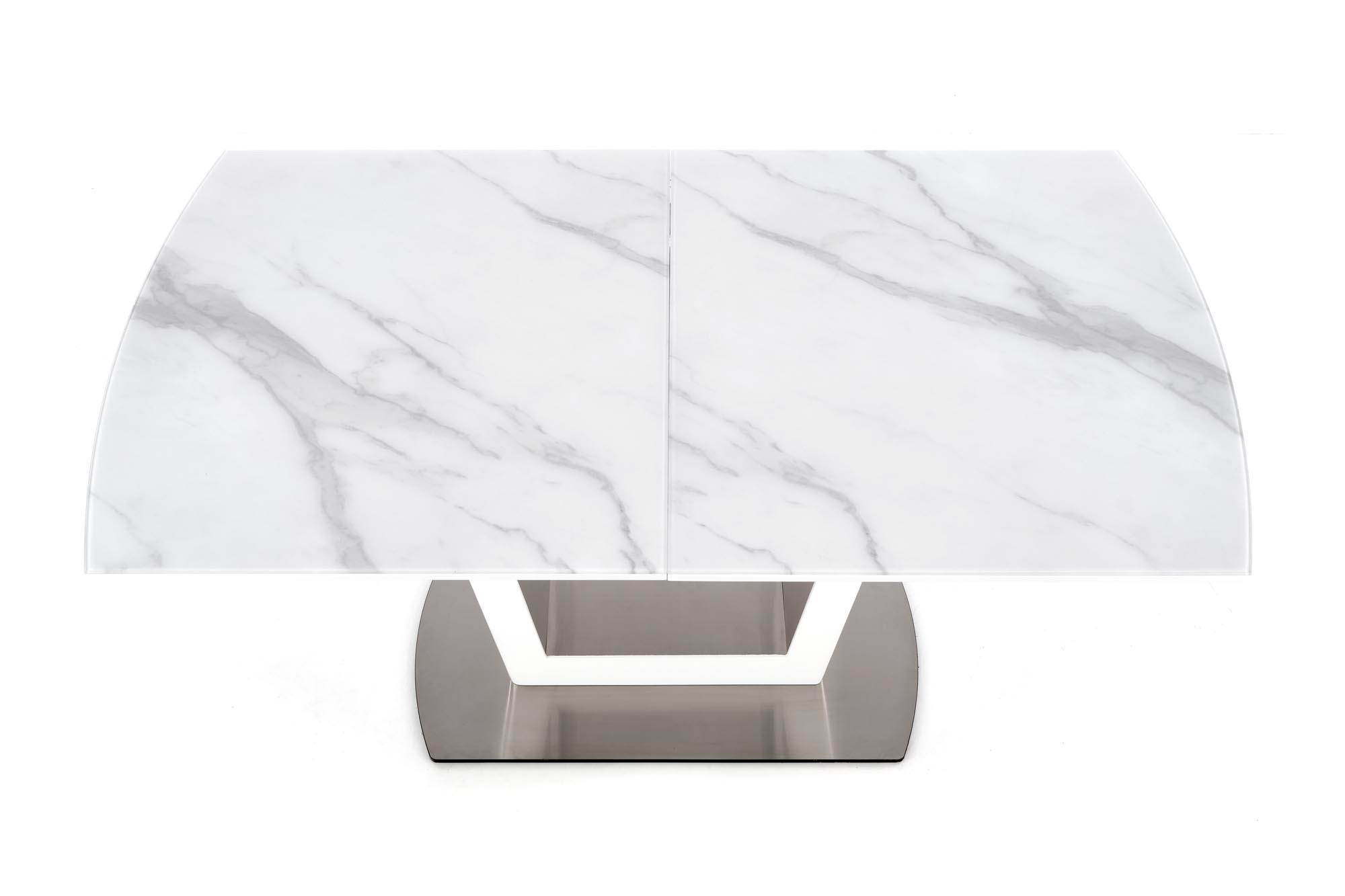 BLANCO extension table, color: white marble - white - Image 15