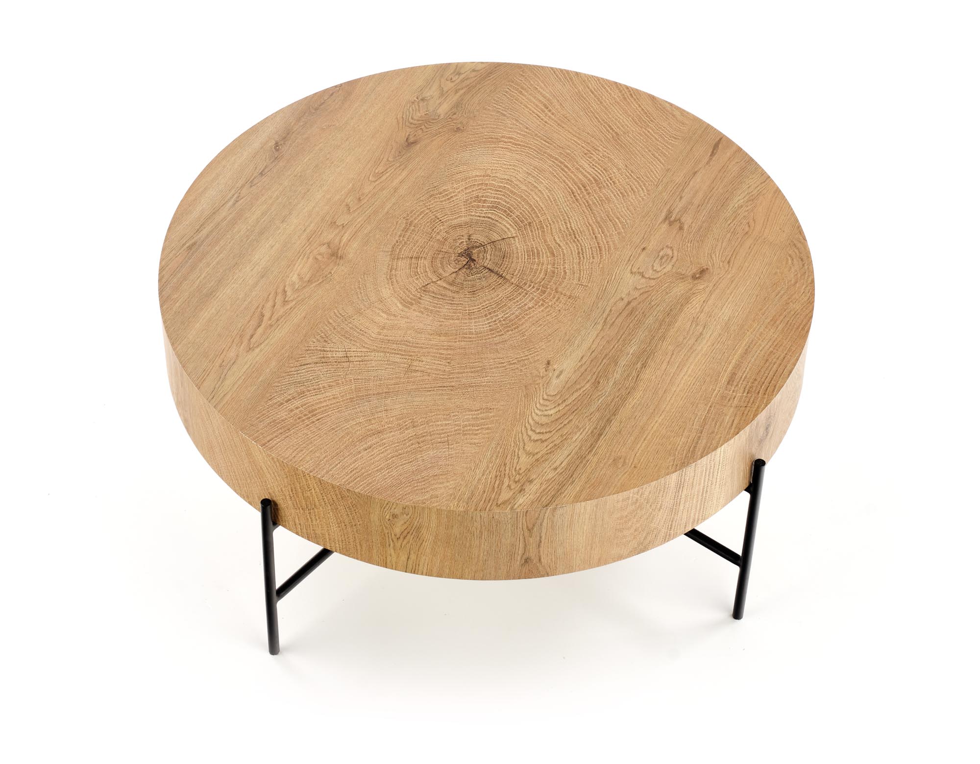 BROKLYN c. table natural oak / black - Image 6