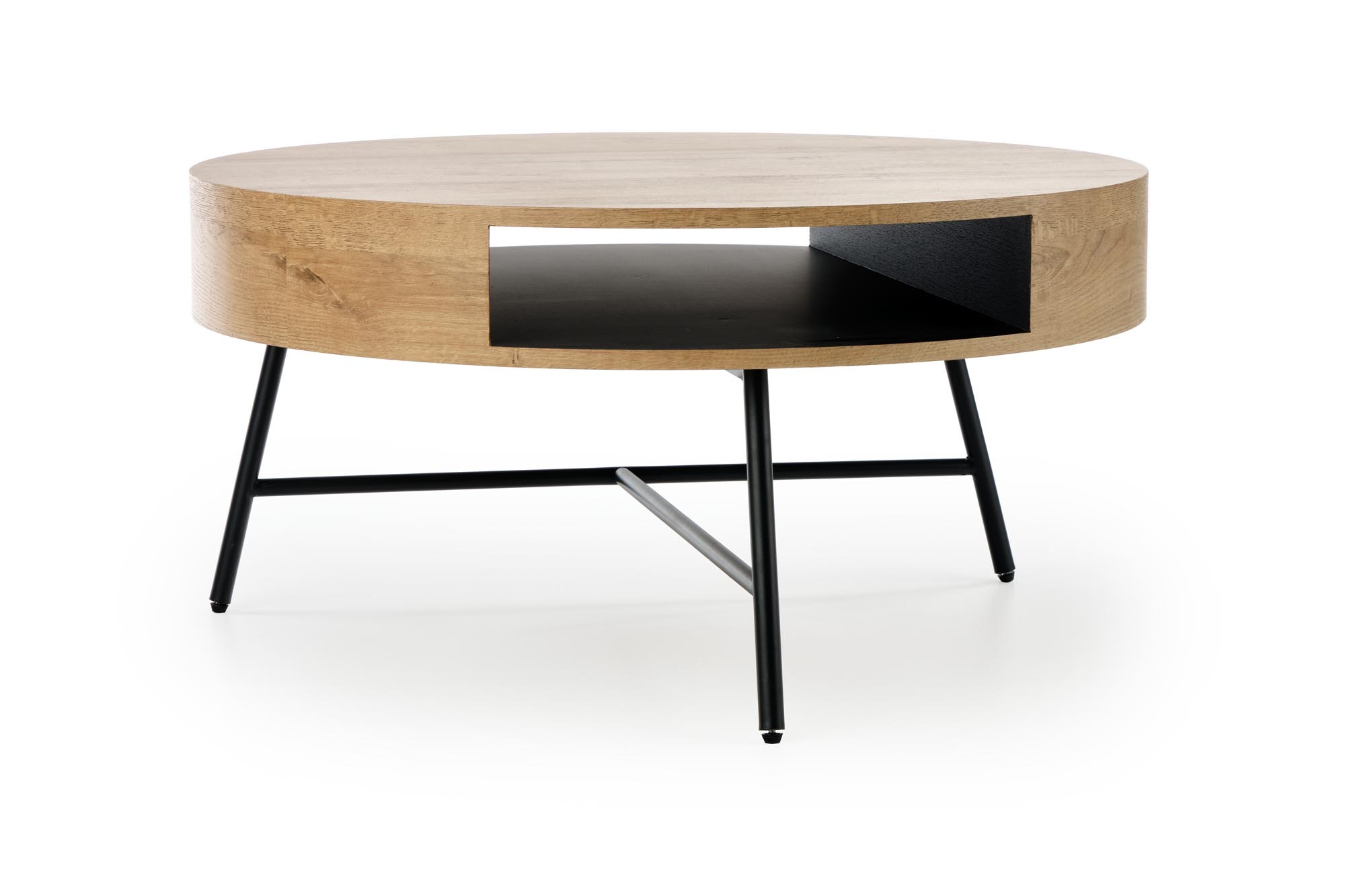 CAMILA c. table golden oak / black - Image 3