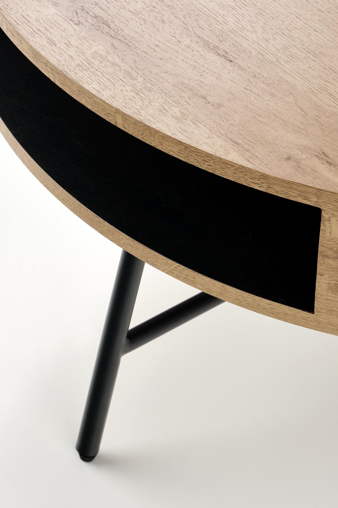 CAMILA c. table golden oak / black - Image 5