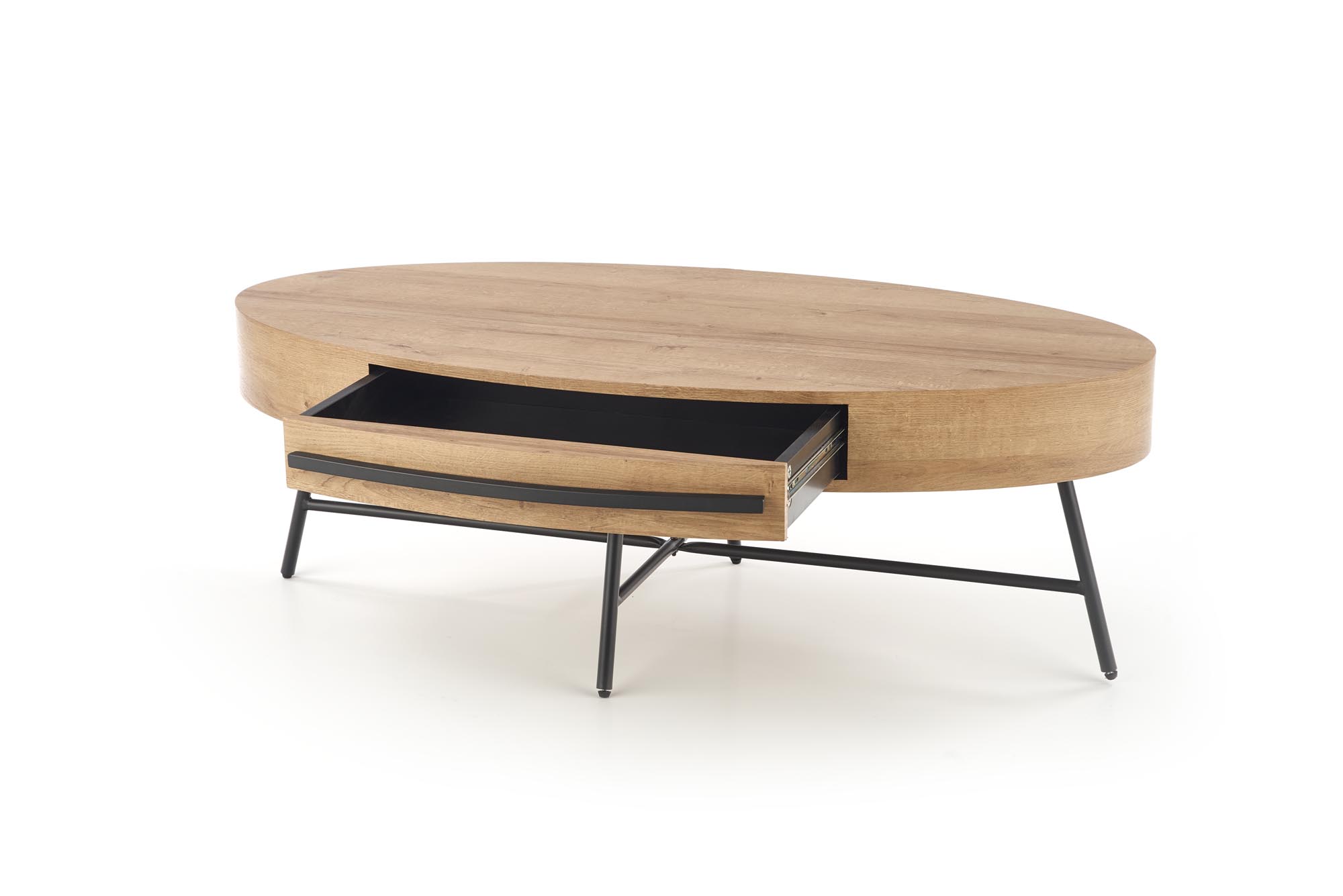 CAROLINA c.table, golden oak / black - Image 7