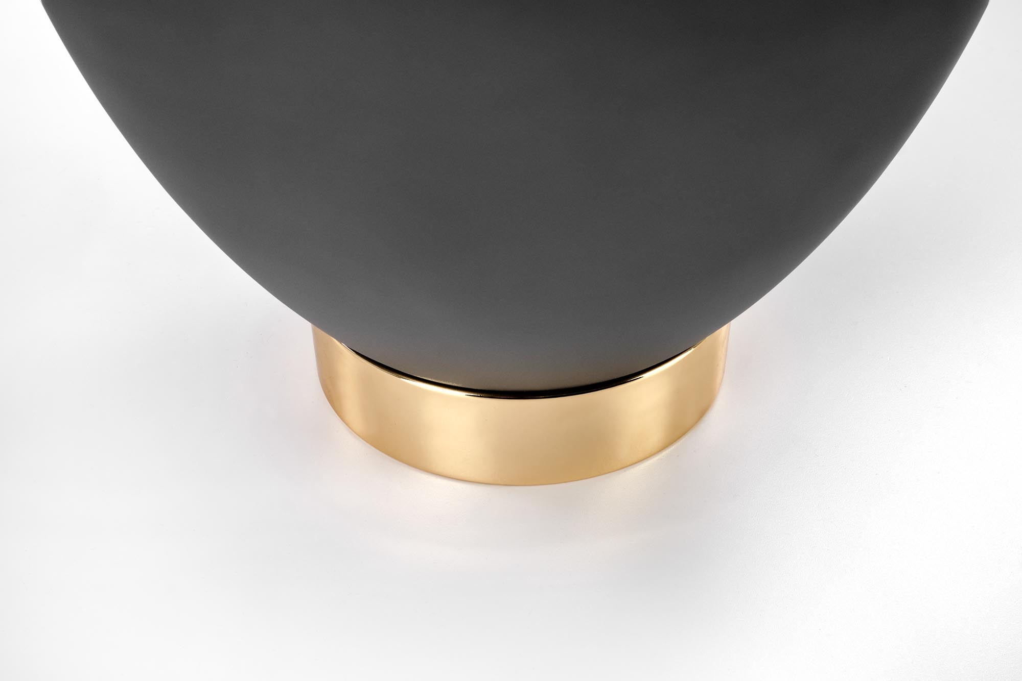 CECILIA coffee table, marble / grey / gold - Image 4