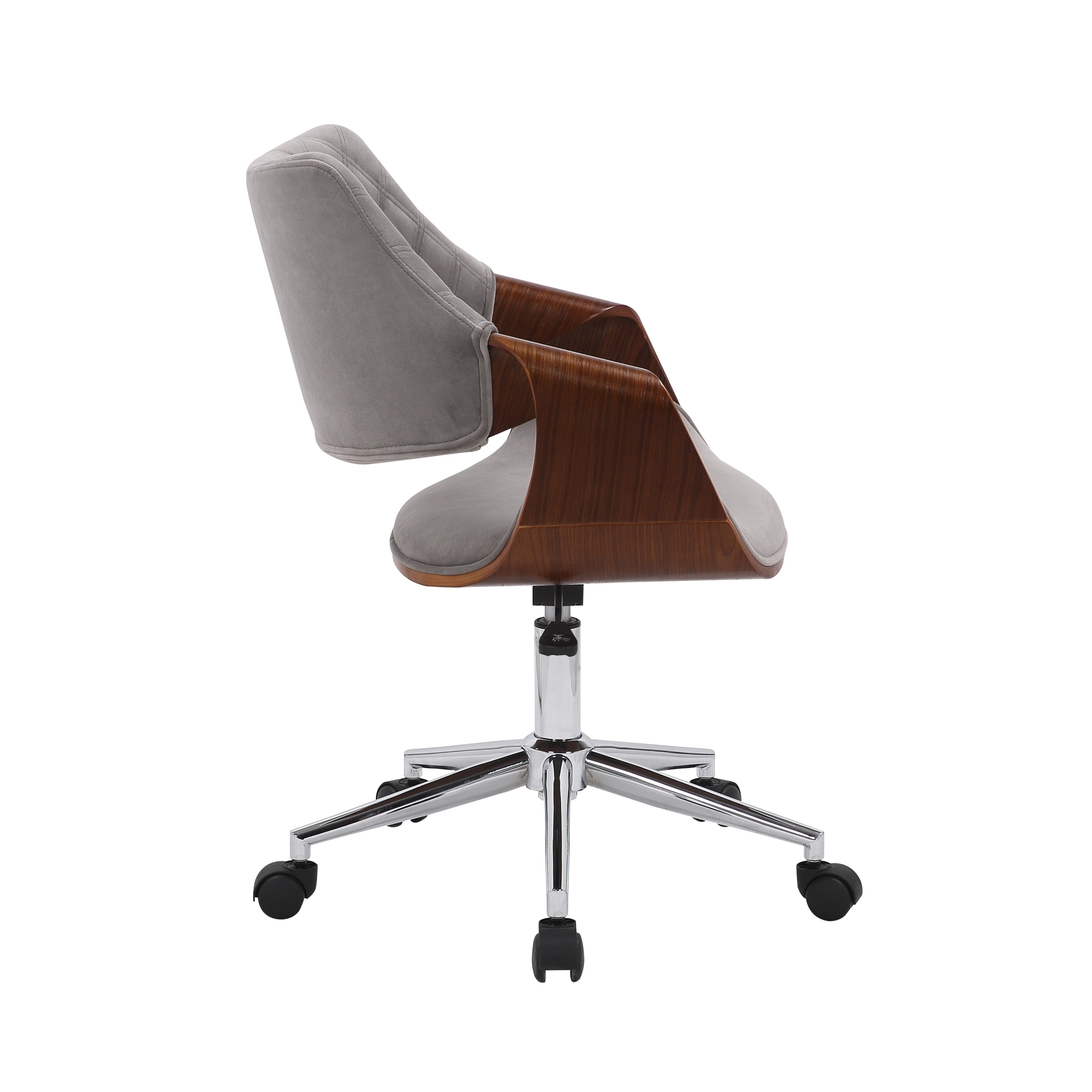 COLT office chair walnut/grey - Image 4