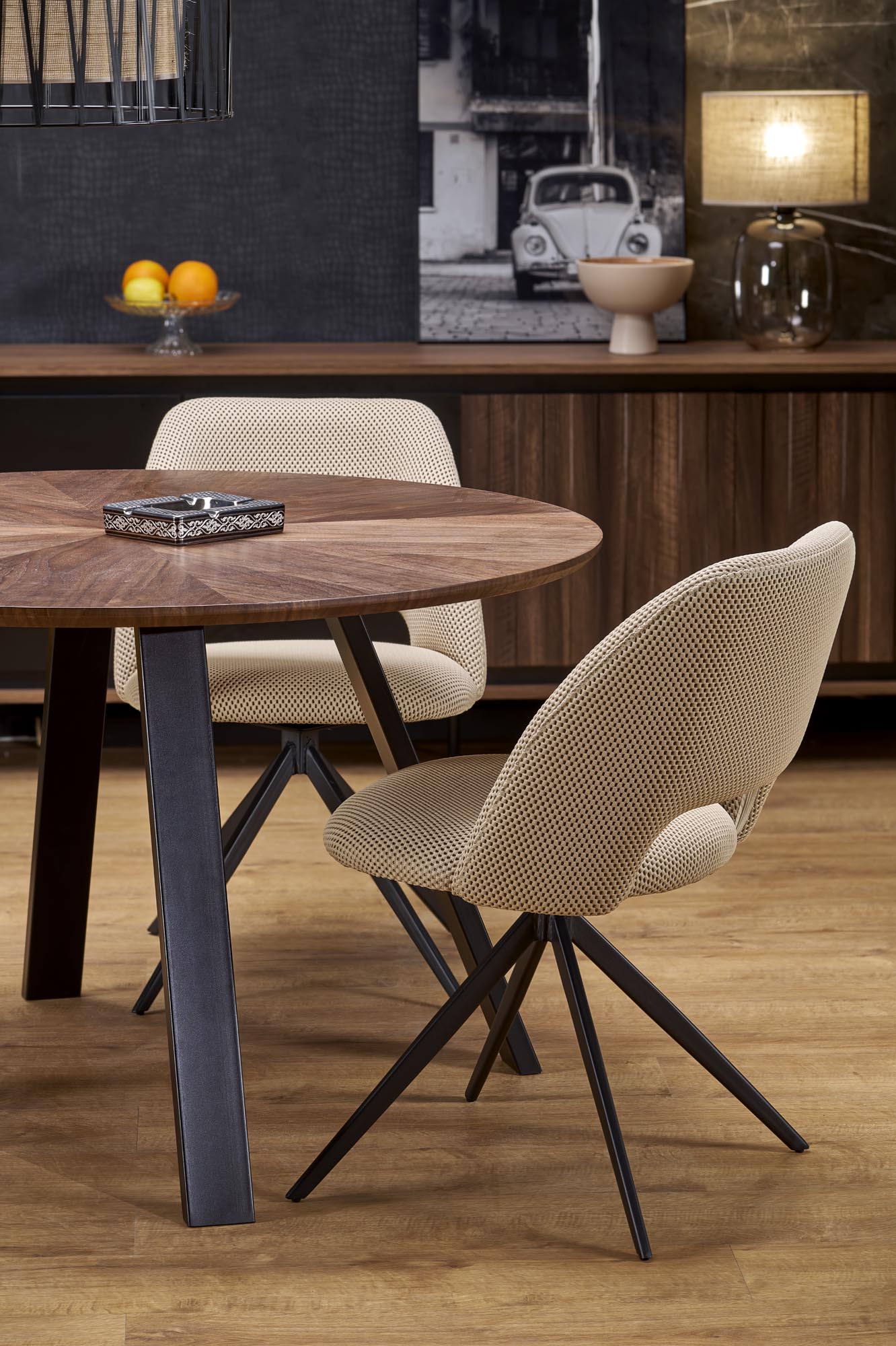 DANILO table walnut/black - Image 9