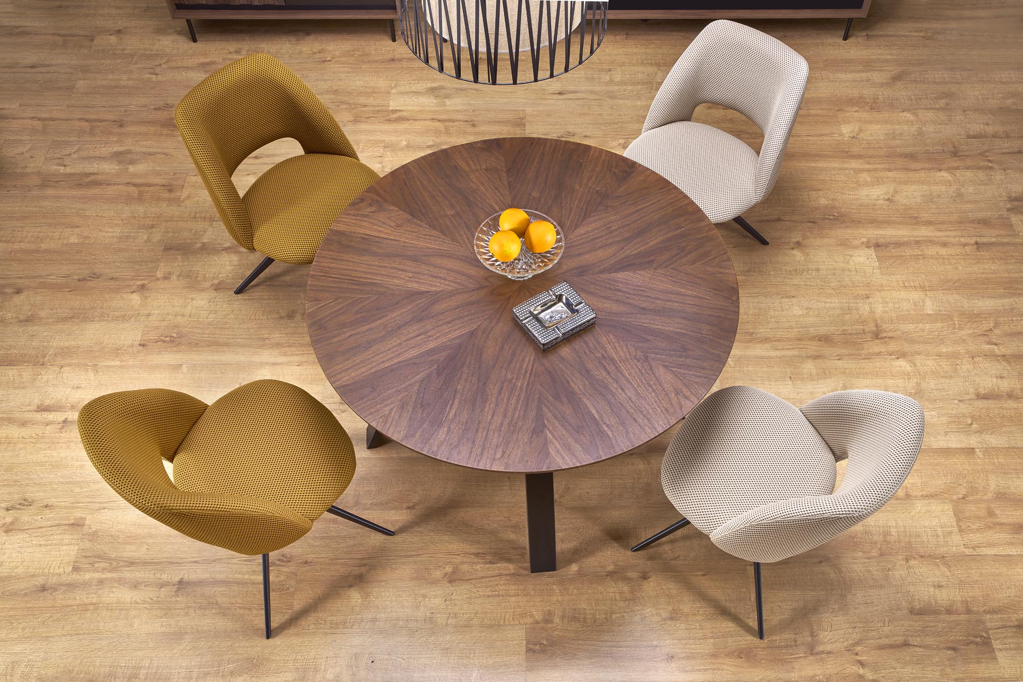 DANILO table walnut/black - Image 10