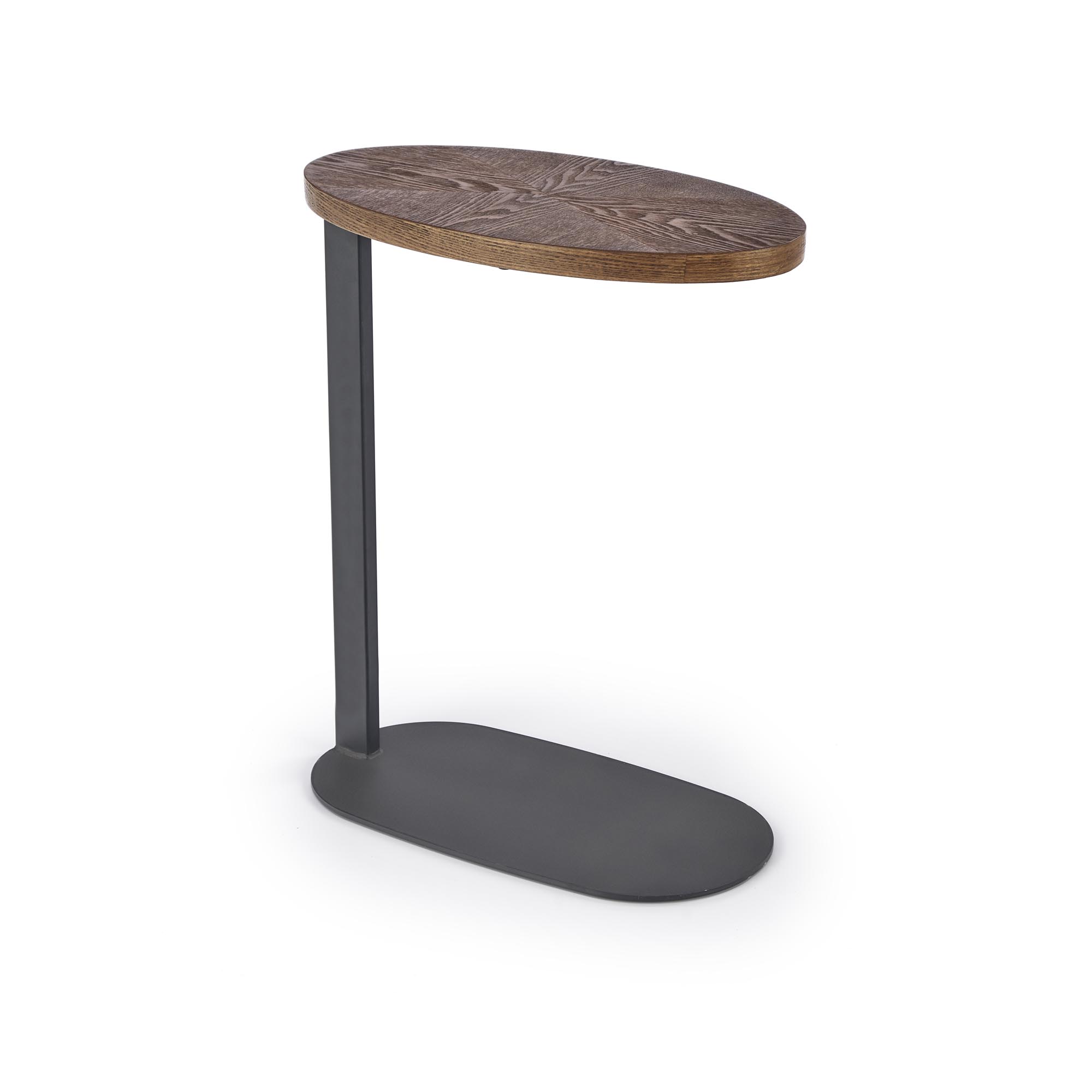 DELPHI coffee table, walnut / black - Image 7