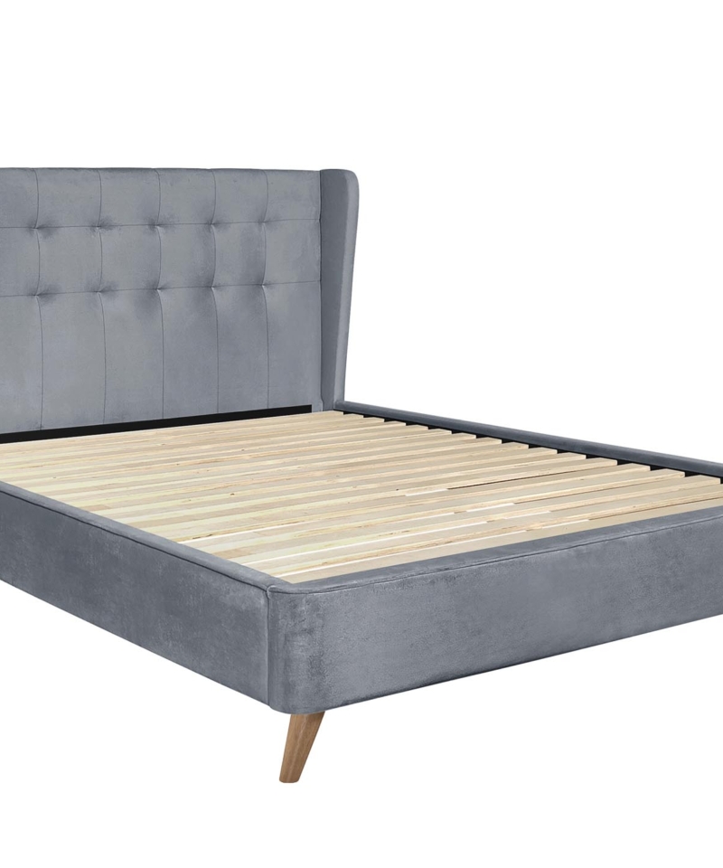 ESTELLA 160 cm bed grey