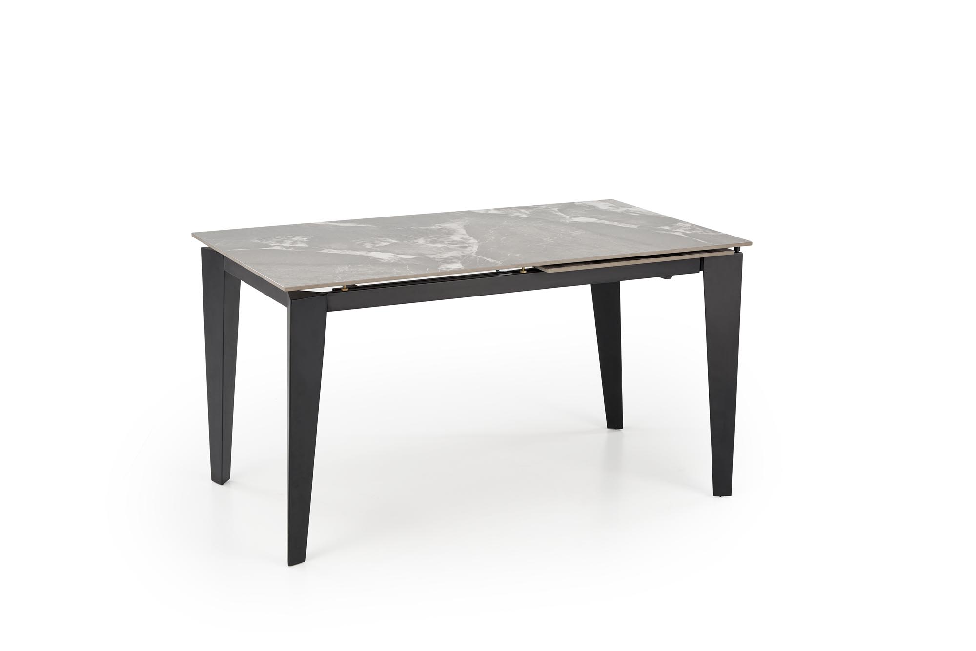 FELIX extension table, grey marble / black - Image 11