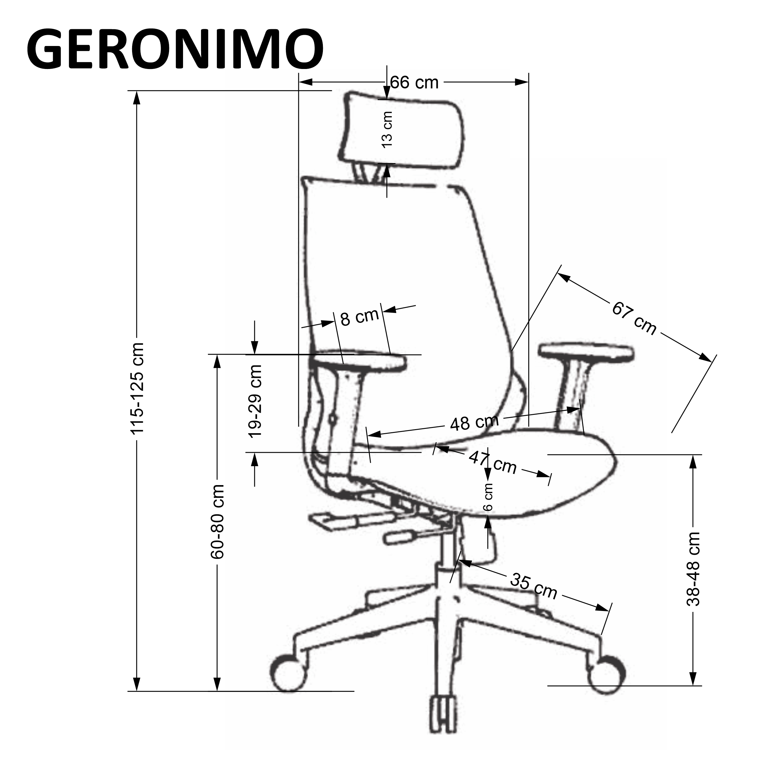 GERNIMO chair, black - Image 17