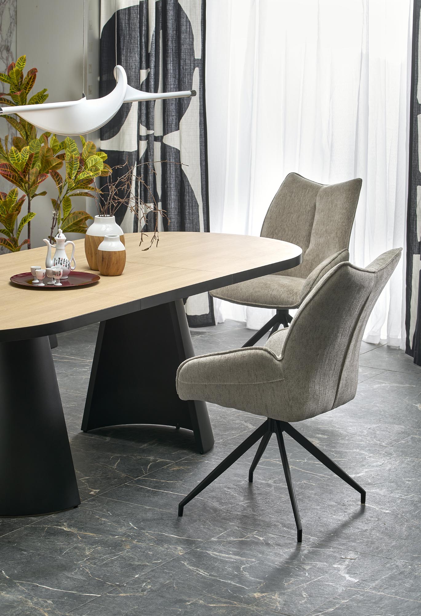 GIACOMO table natural/black - Image 14