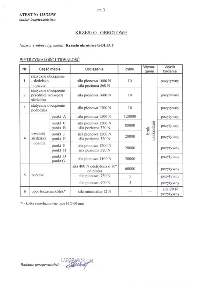 GOLIAT chair, black - Image 4
