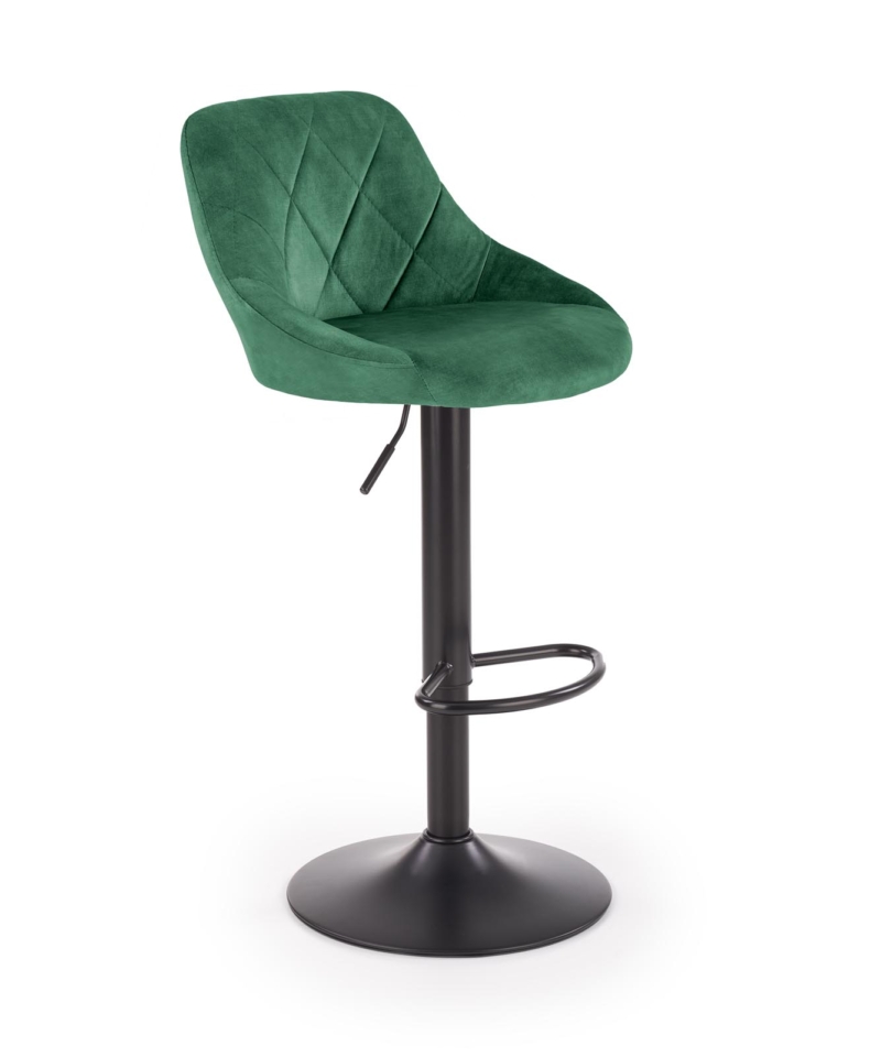 H101 bar stool dark green