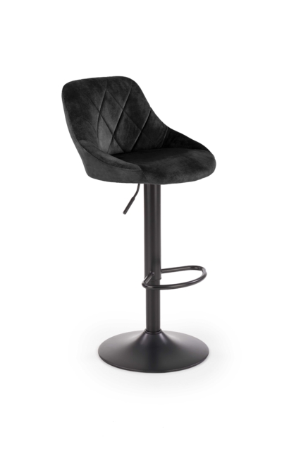 H101 bar stool black