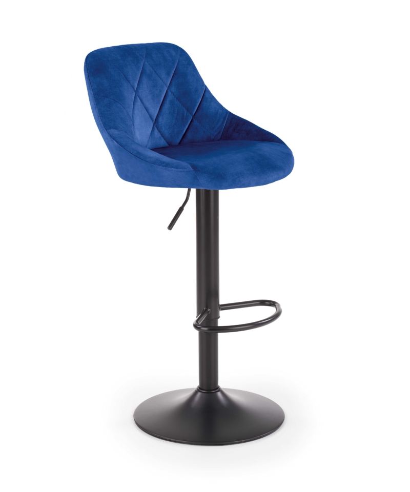 H101 bar stool dark blue
