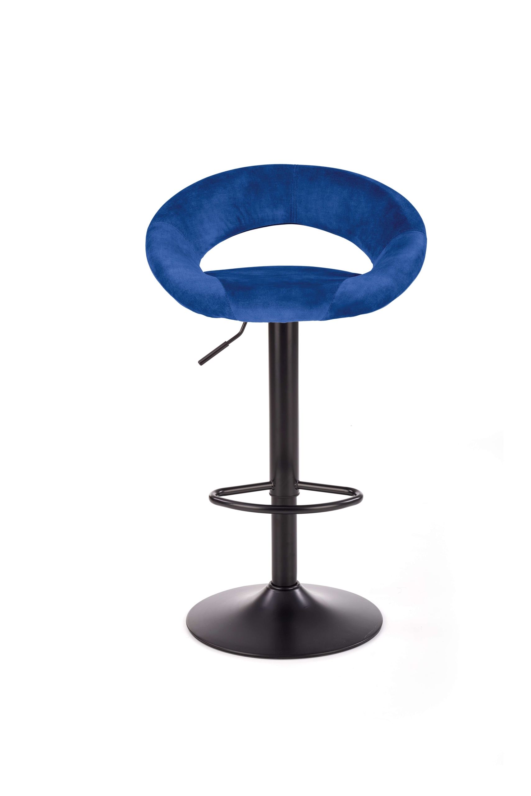 H102 bar stool dark blue - Image 6