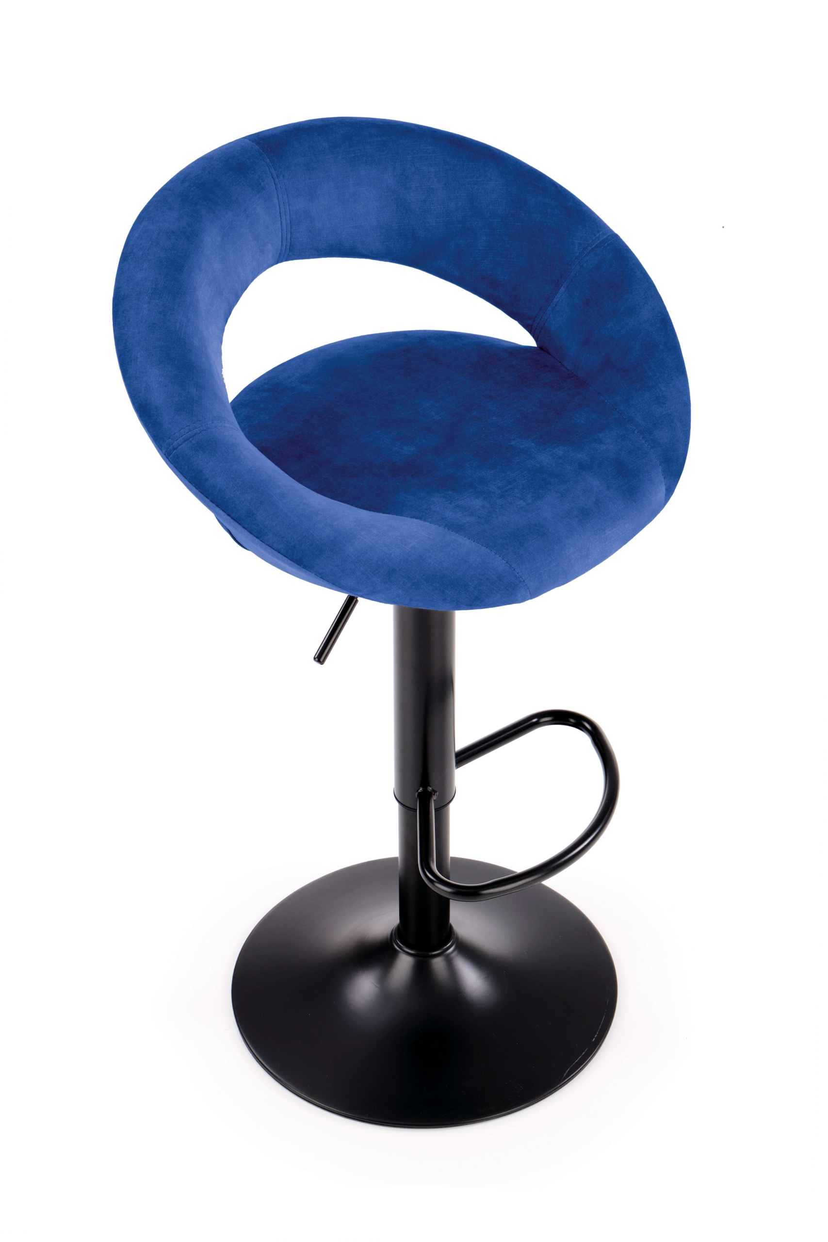 H102 bar stool dark blue - Image 7