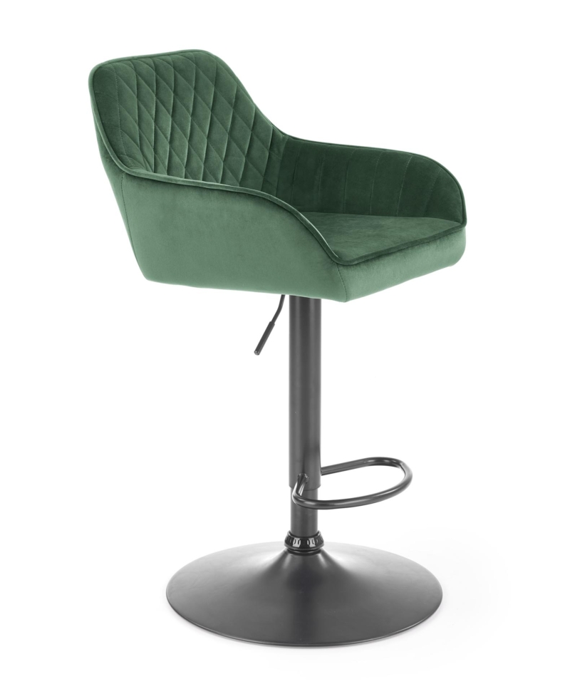 H103 bar stool dark green