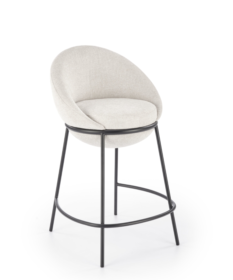 H118 bar stool, beige