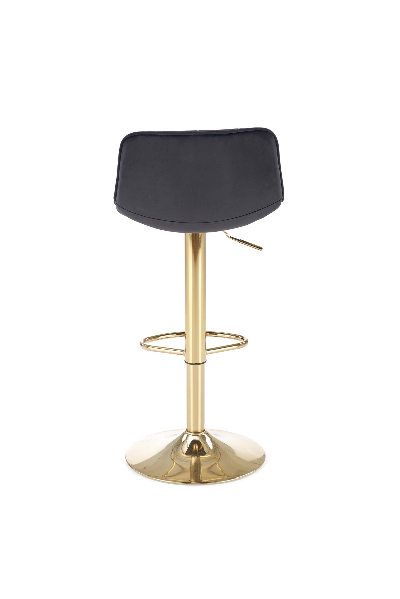 H120 bar stool, gold / black - Image 3