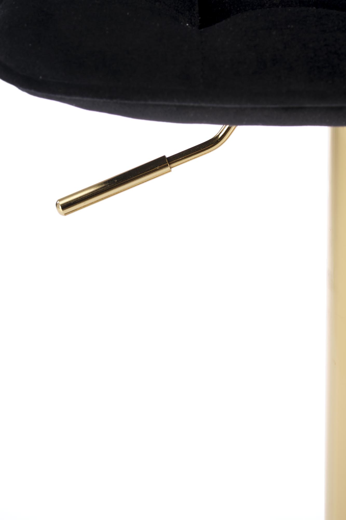 H120 bar stool, gold / black - Image 4