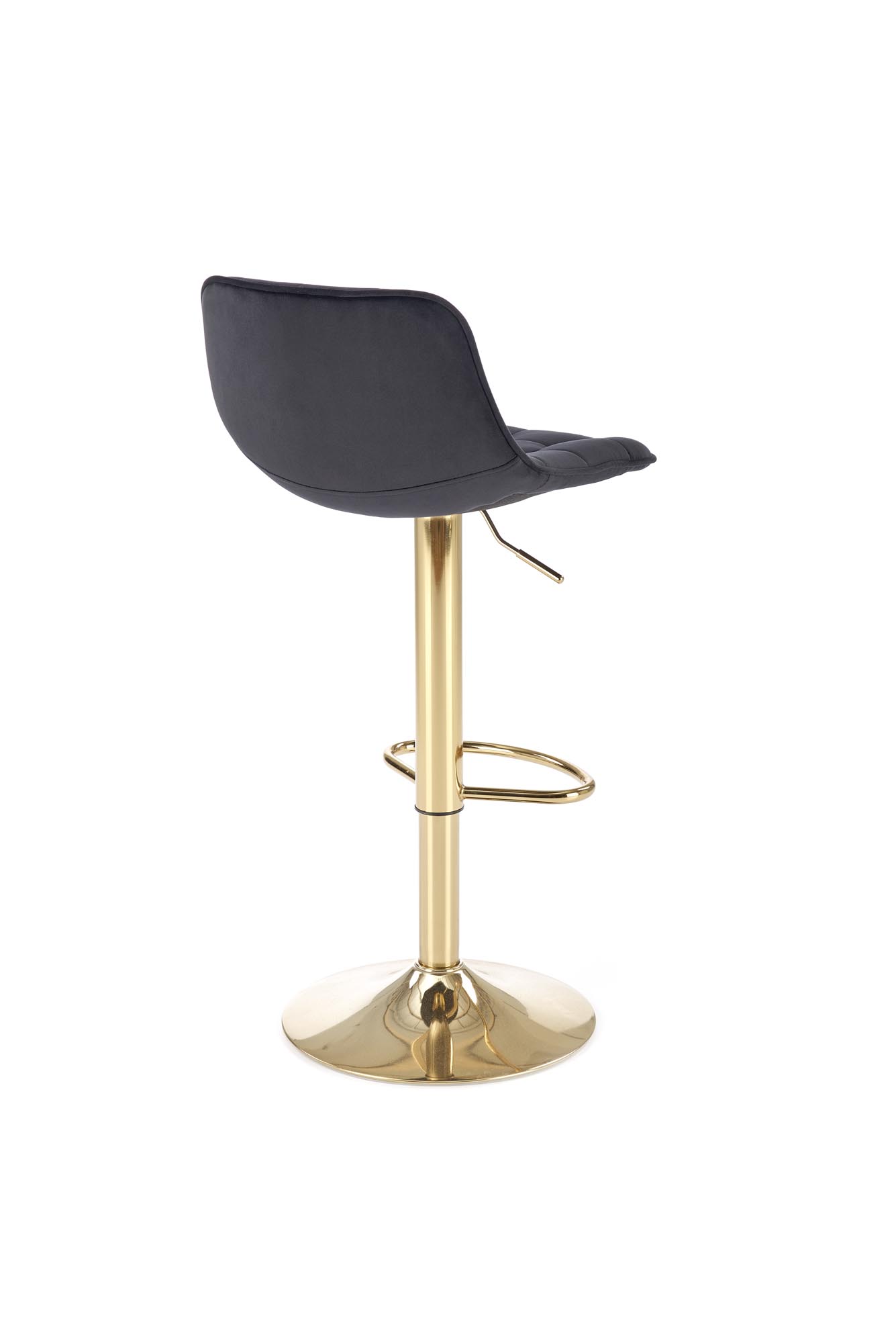 H120 bar stool, gold / black - Image 8