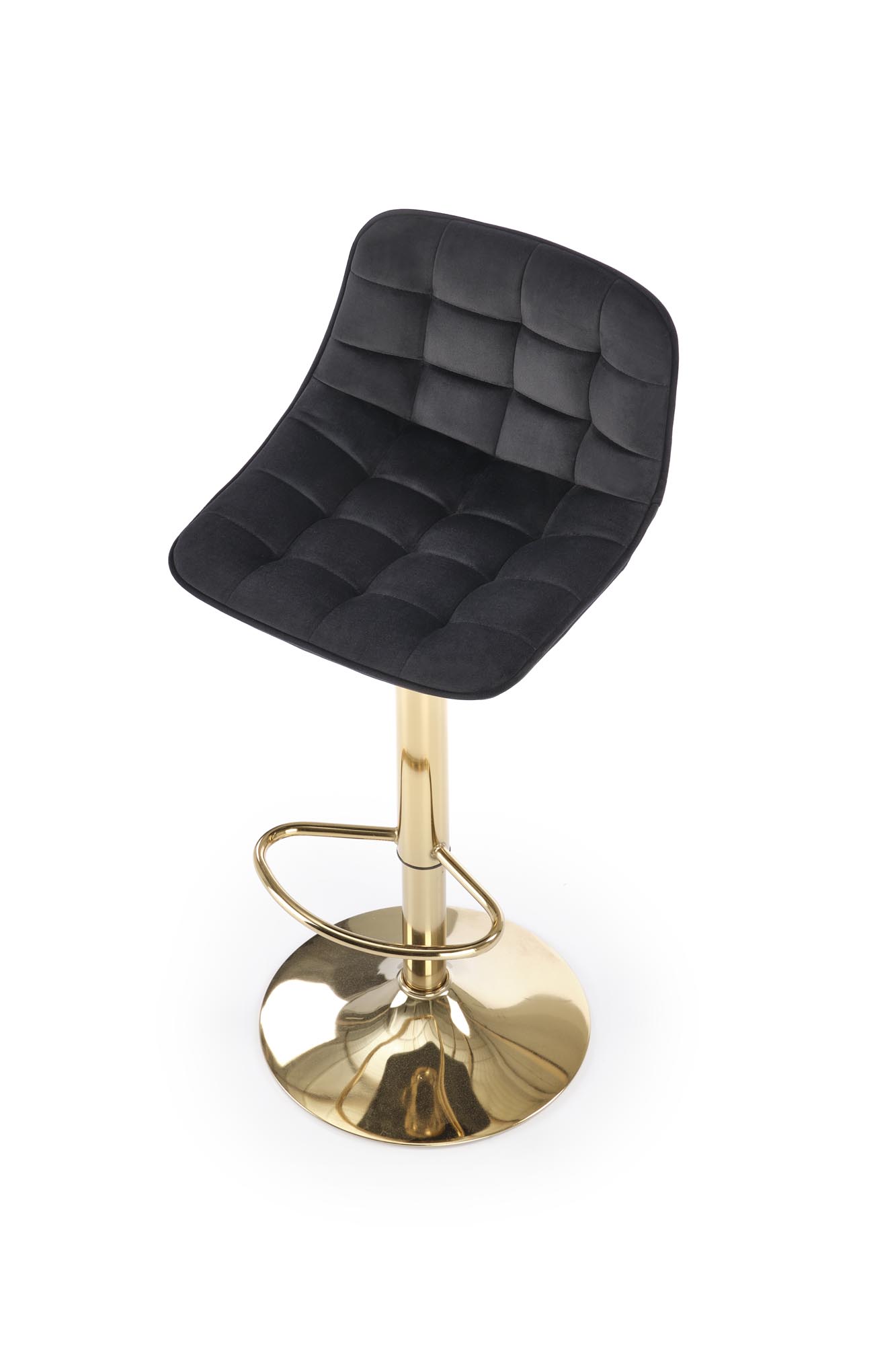 H120 bar stool, gold / black - Image 13