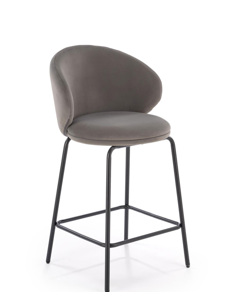H121 bar stool, grey