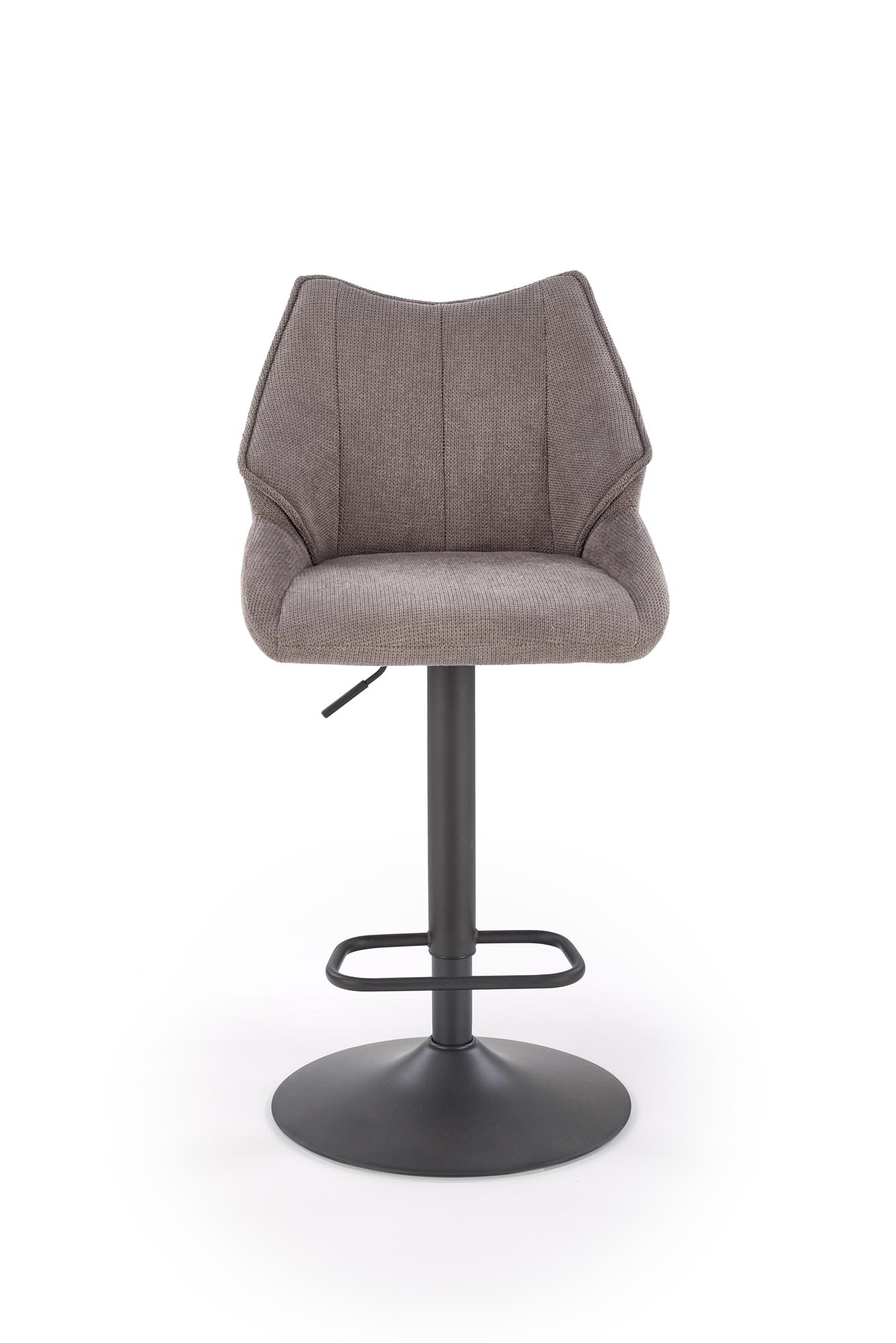 H122 bar stool, black / grey - Image 9