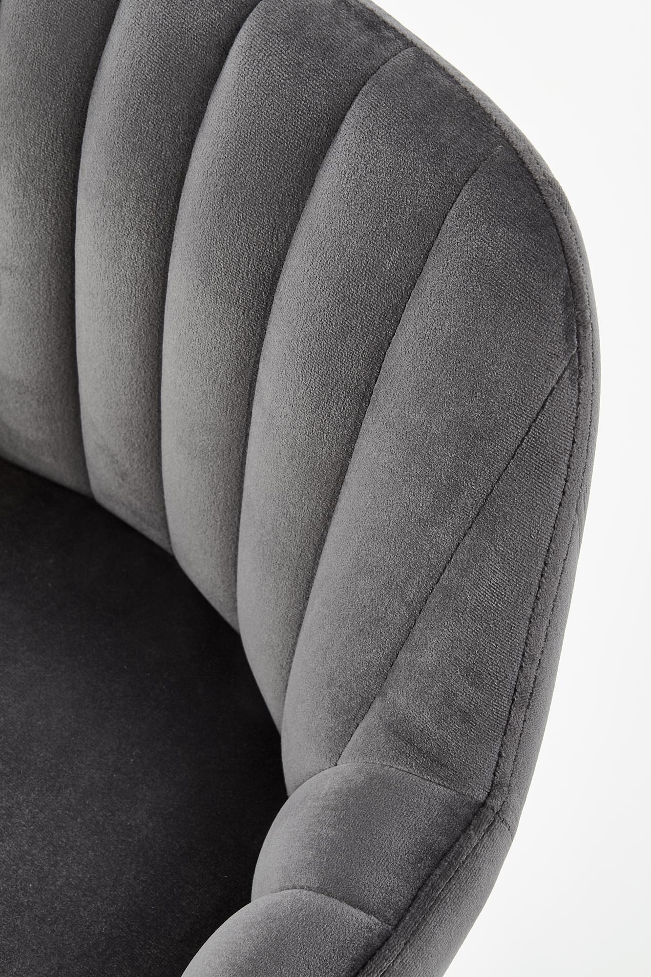 H93 bar stool, color: dark grey - Image 6