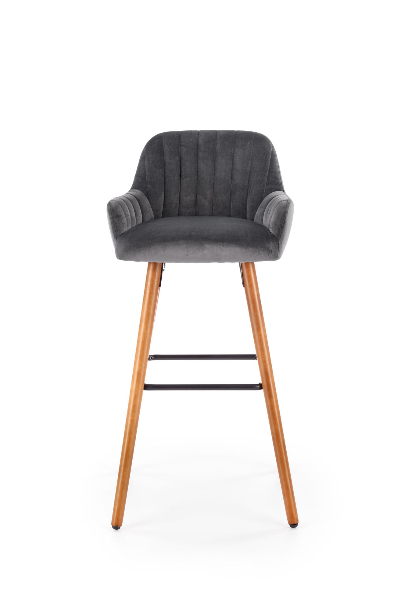 H93 bar stool, color: dark grey - Image 7
