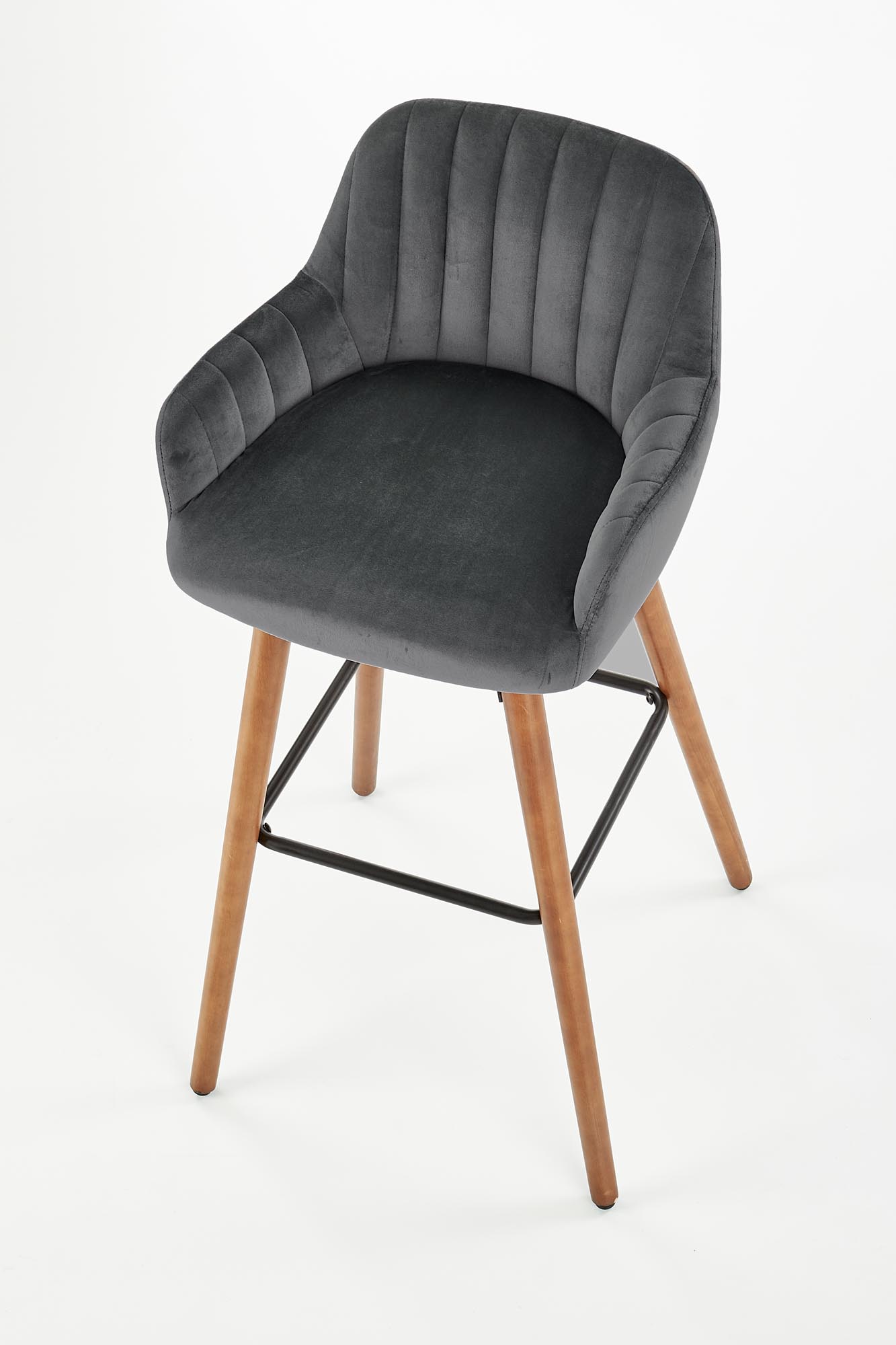 H93 bar stool, color: dark grey - Image 8
