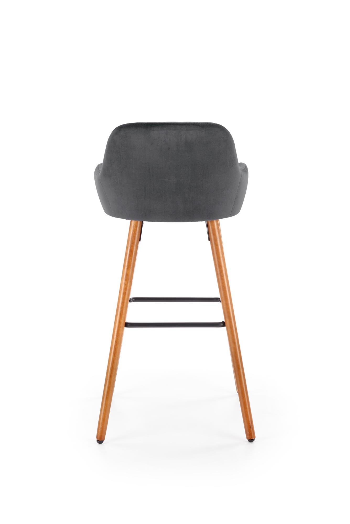 H93 bar stool, color: dark grey - Image 9