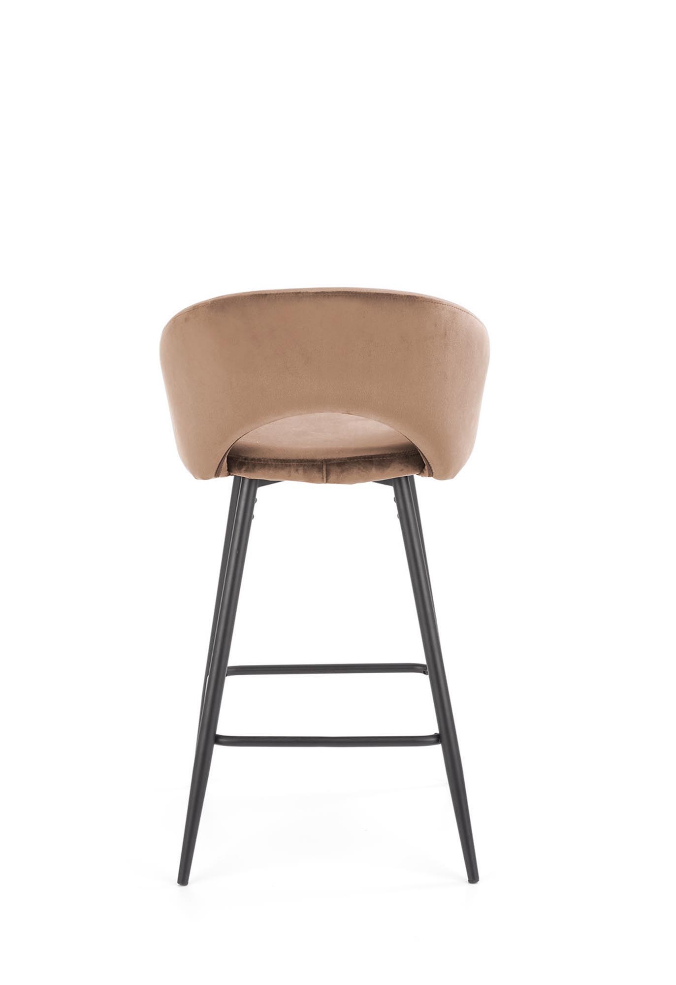 H96 bar stool, beige - Image 3