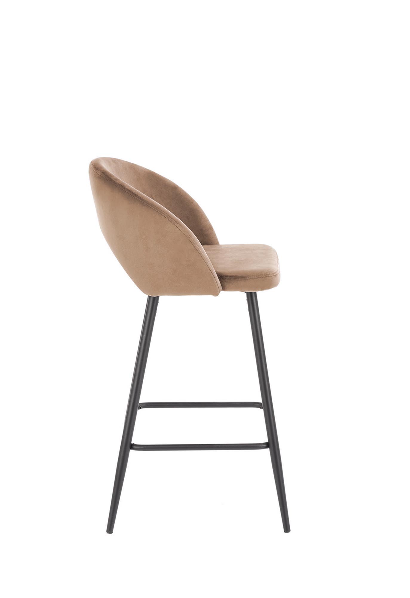 H96 bar stool, beige - Image 4