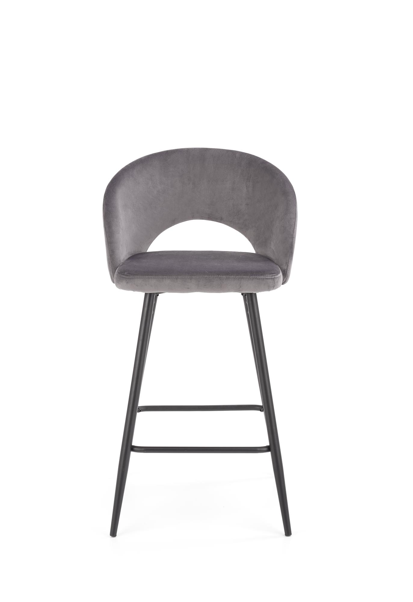 H96 bar stool, color: grey - Image 10