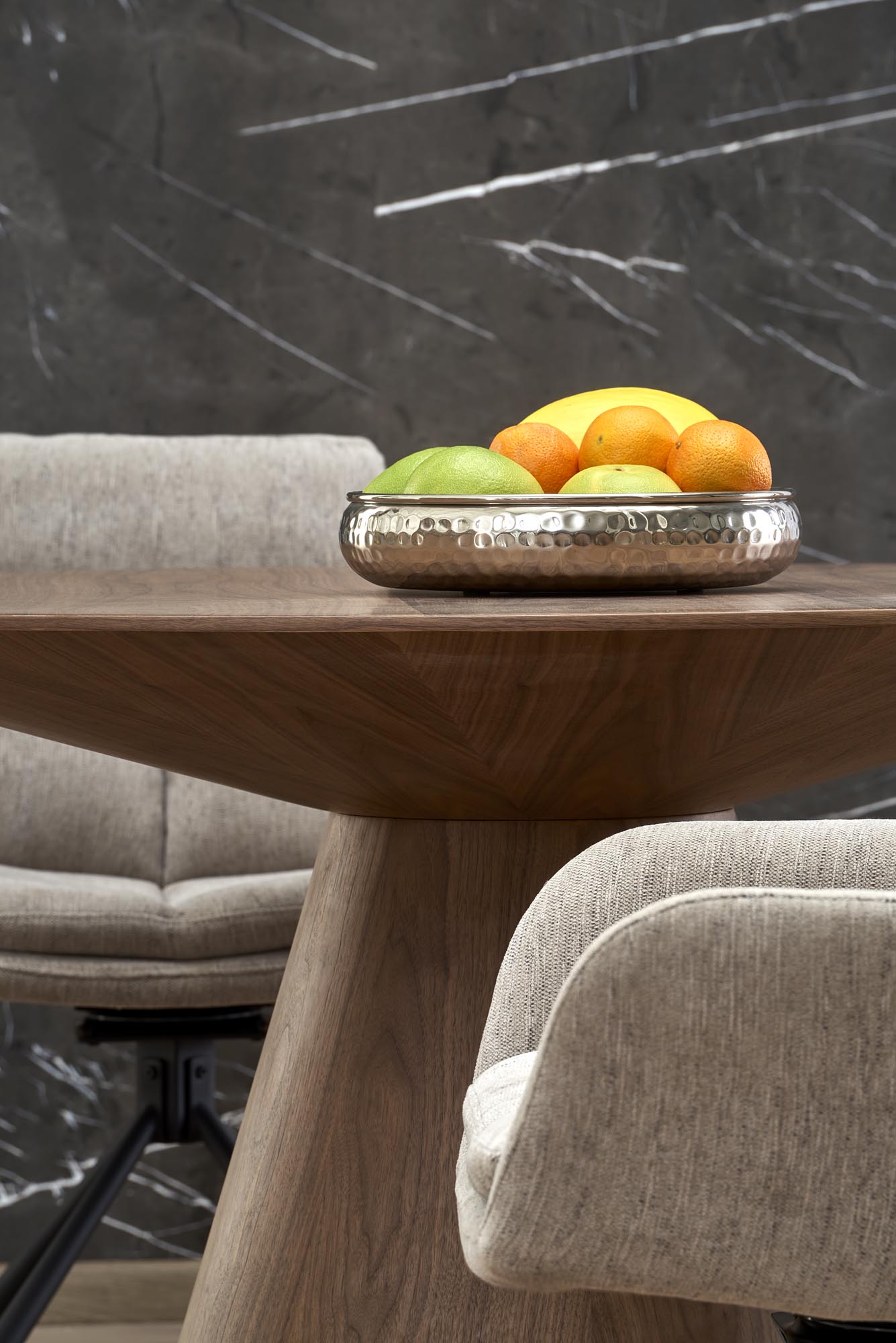 HENDERSON round table, walnut - Image 16