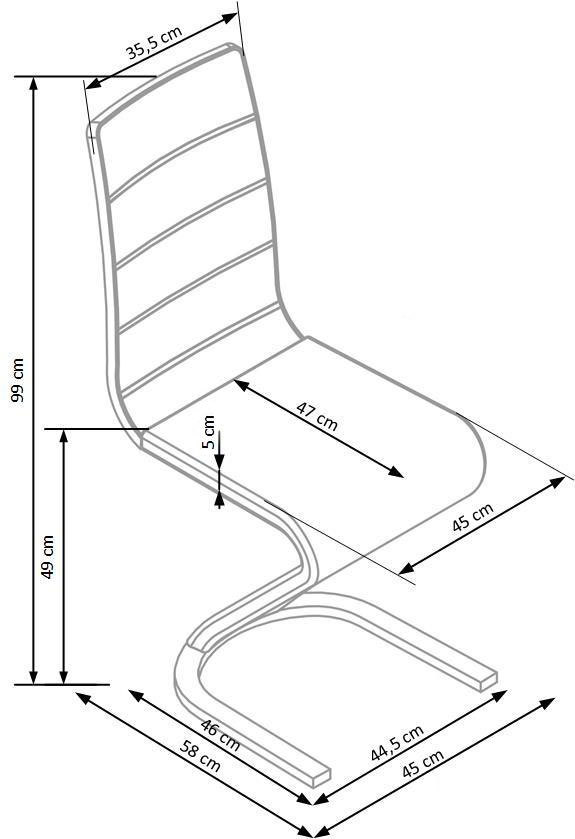 K194 chair color: black - Image 9