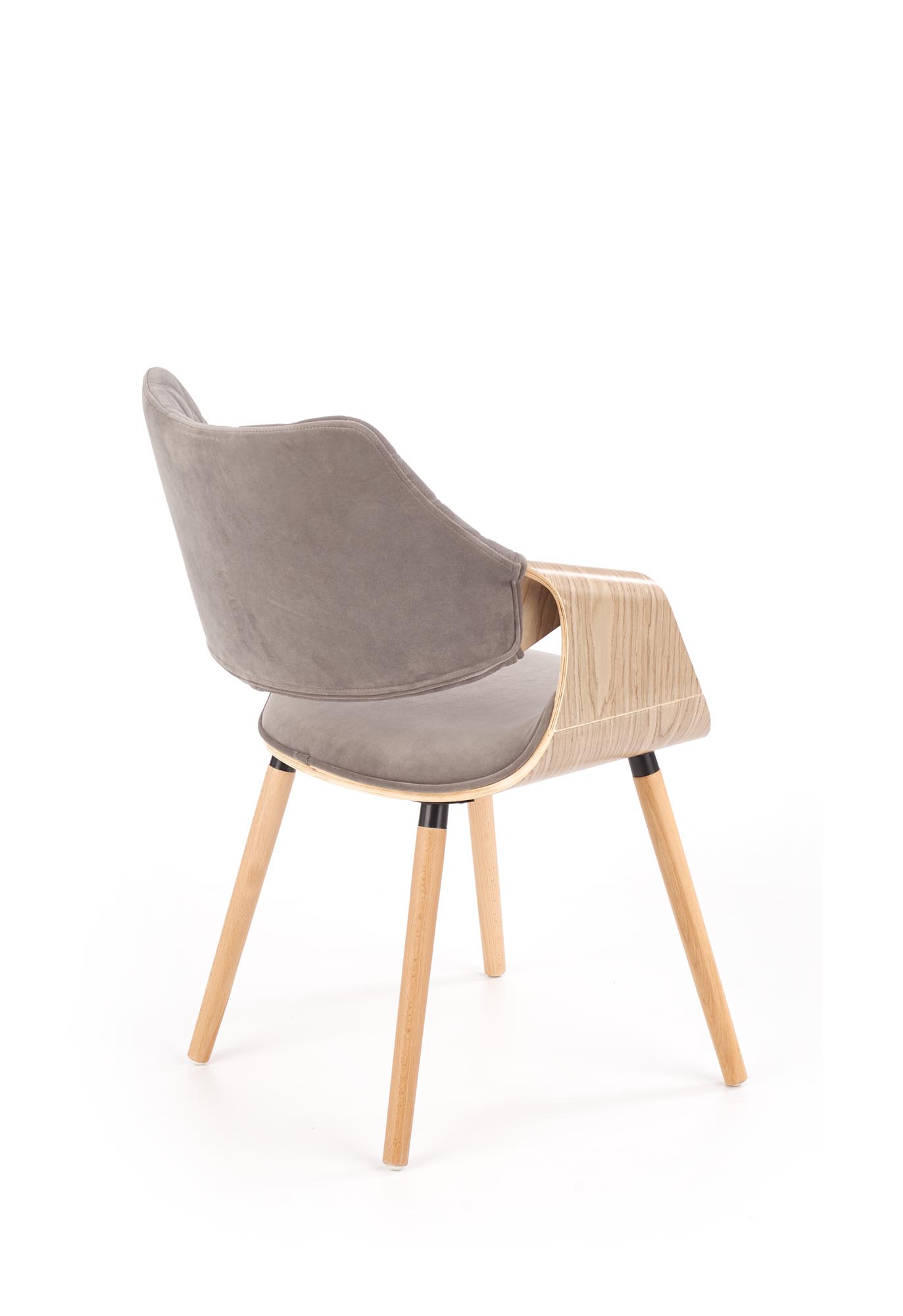 K396 chair, color: light oak / grey - Image 7