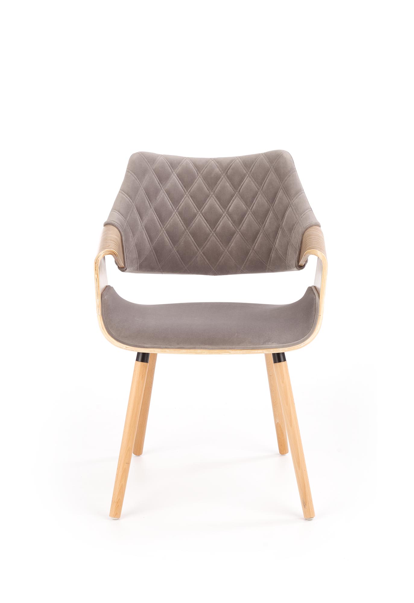 K396 chair, color: light oak / grey - Image 8