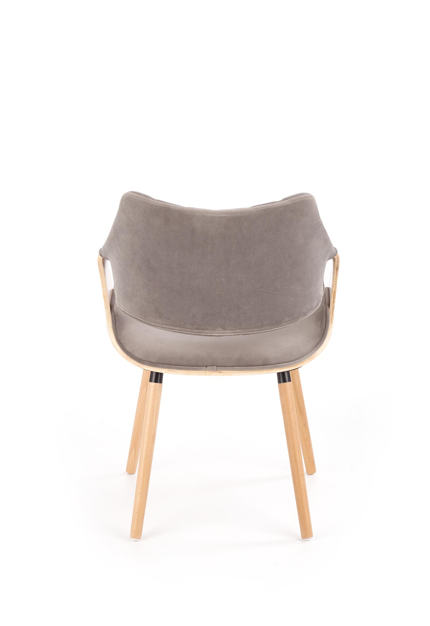 K396 chair, color: light oak / grey - Image 9