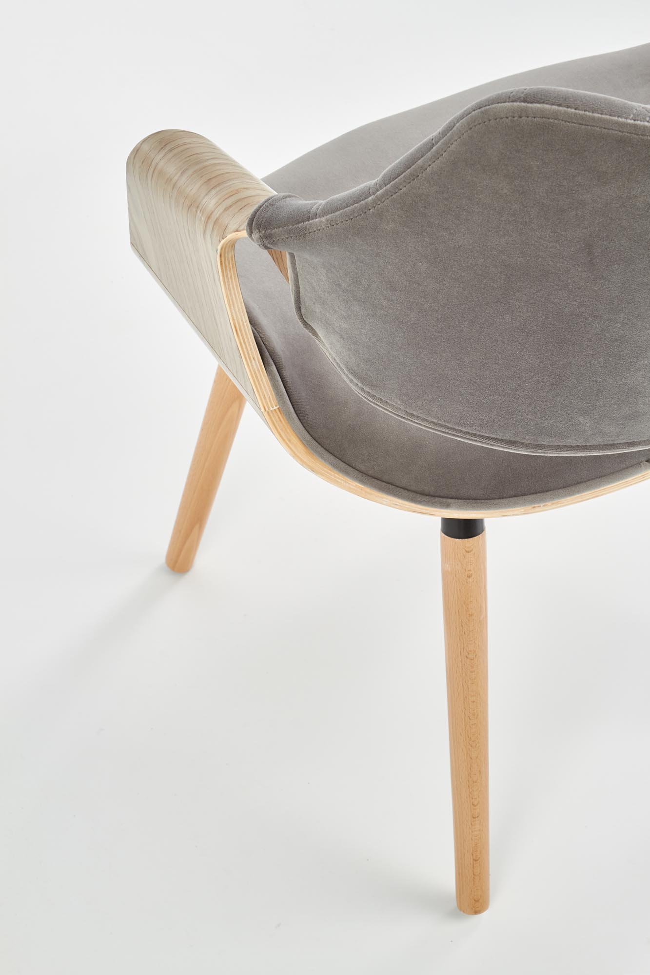 K396 chair, color: light oak / grey - Image 10