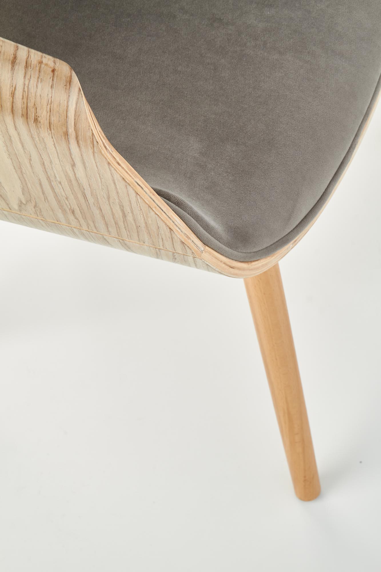 K396 chair, color: light oak / grey - Image 12