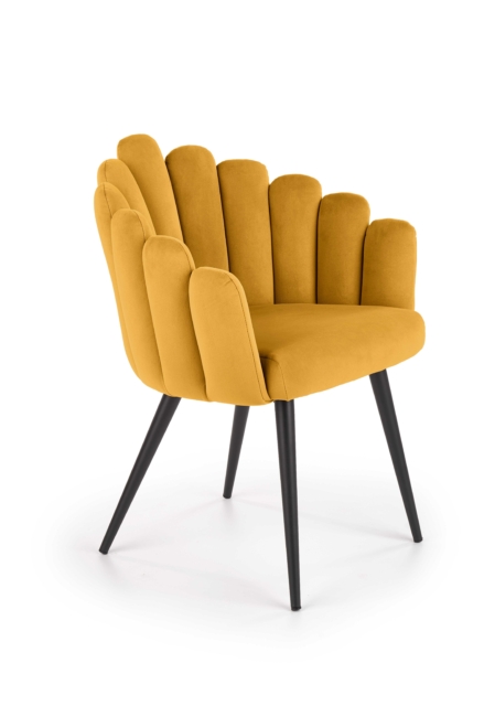 K410 chair, color: mustard