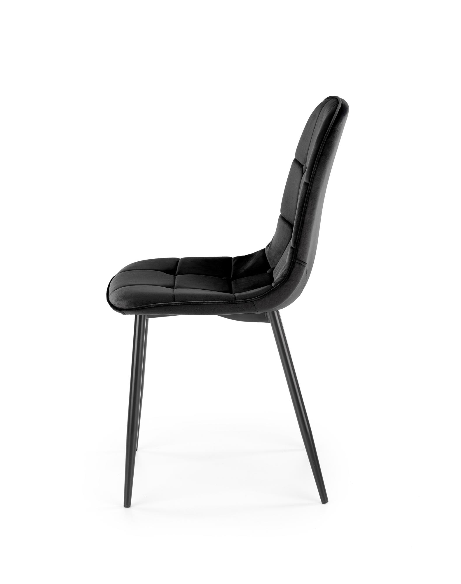 K417 chair, black velvet - Image 3