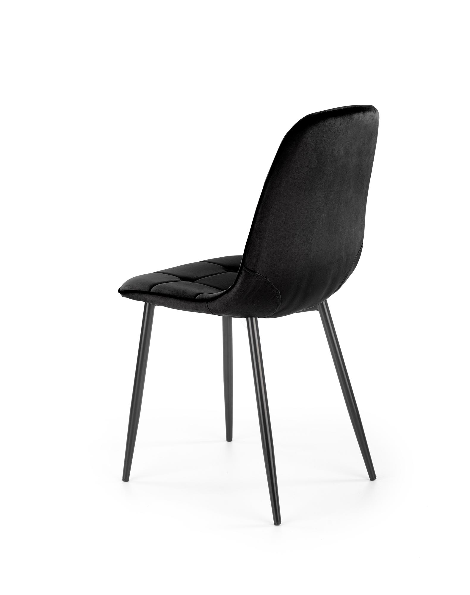 K417 chair, black velvet - Image 4
