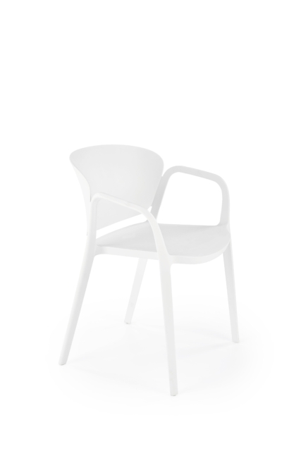 K491 chair, white