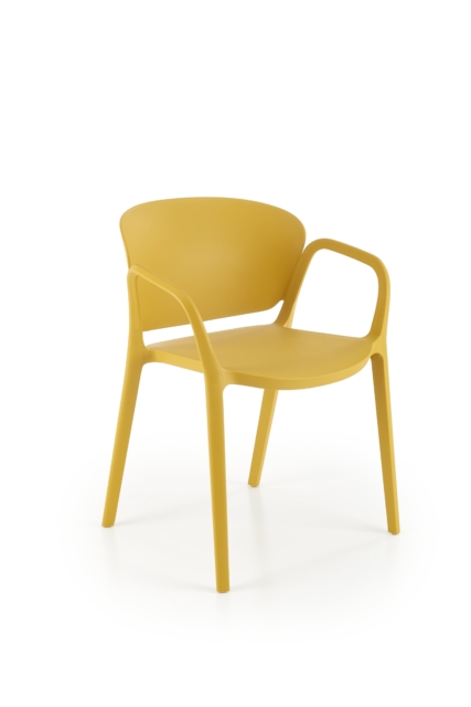 K491 chair, mustard